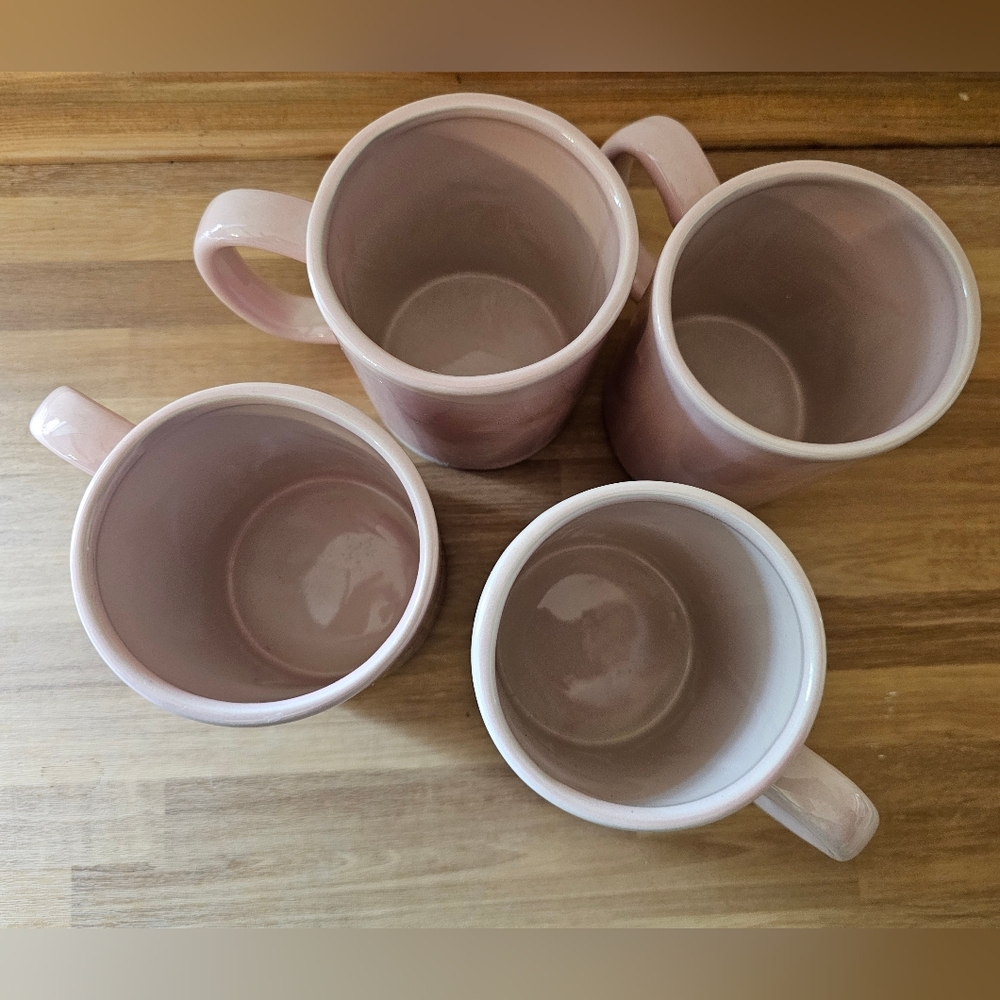 Pink Floral Embossed Mug Set - Picture 6 of 6